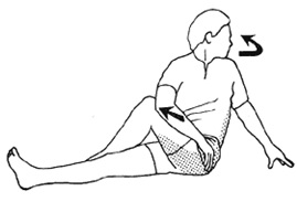Sitting Rotation Stretch - Physioheal