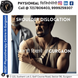 Physioheal physiotherapy session for shoulder dislocations, with a focus on recovery and strengthening exercises.